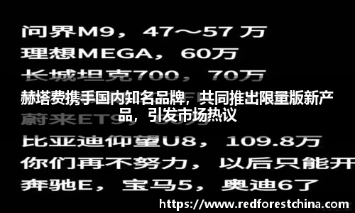 赫塔费携手国内知名品牌，共同推出限量版新产品，引发市场热议